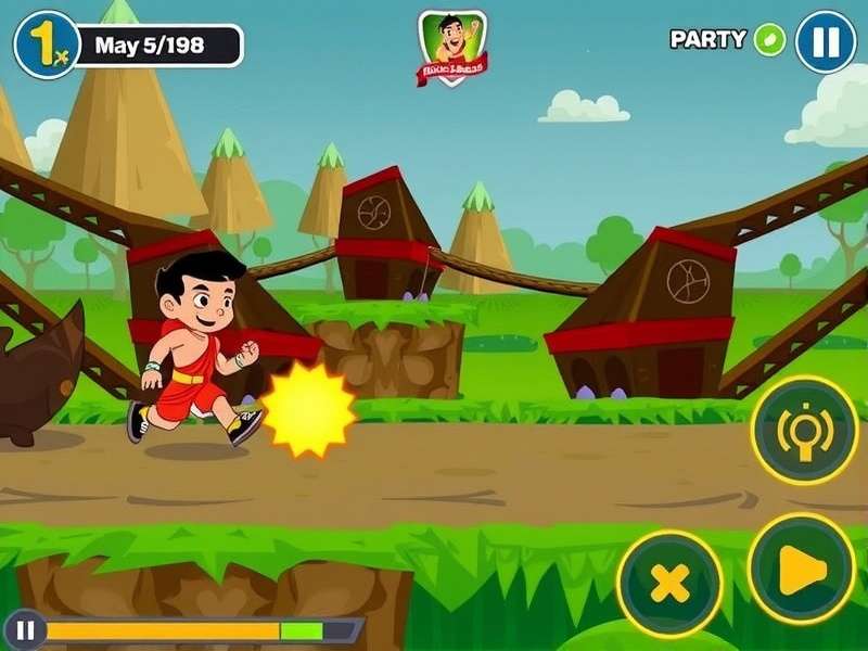 Chhota Bheem Speed Run Gameplay Screenshot